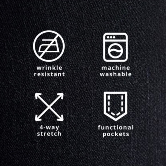 Betabrand Boot-Cut 4-Pocket Yoga Denim Jean in Washed Black - Picture 7 of 15